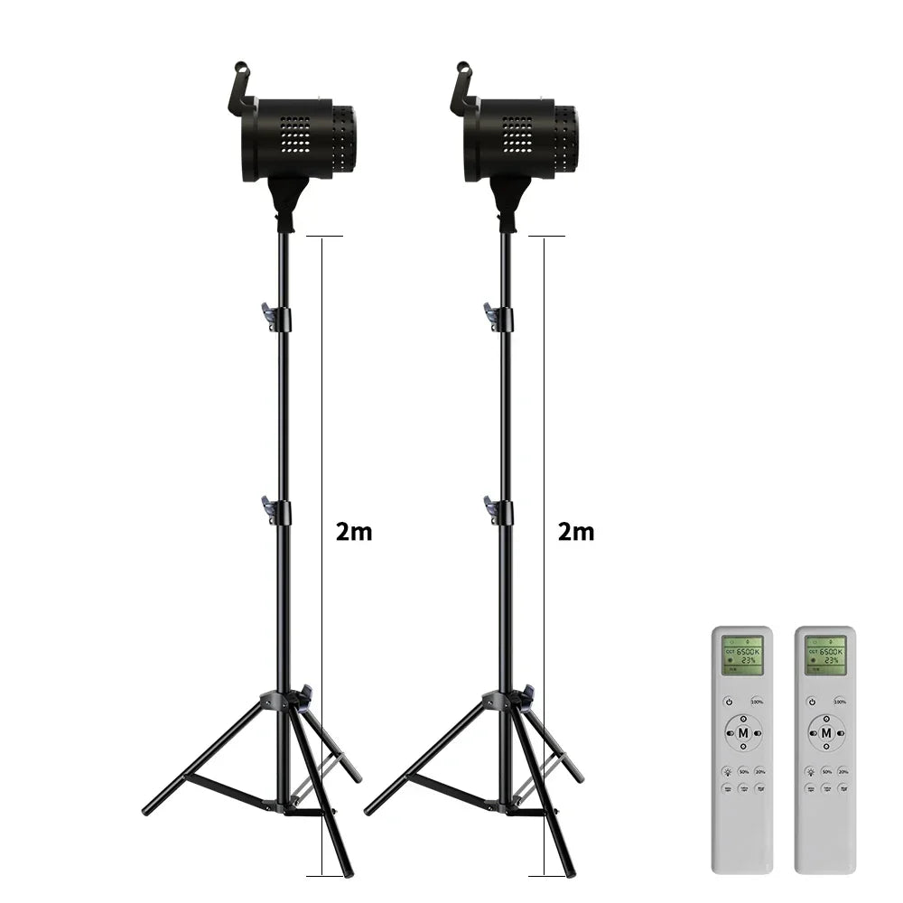 115/135W Photography Bowens Lighting LED 220V Video Studio Daylight-Balanced Lamp Portrait Flash Studio 3000-6000K 3 Colors