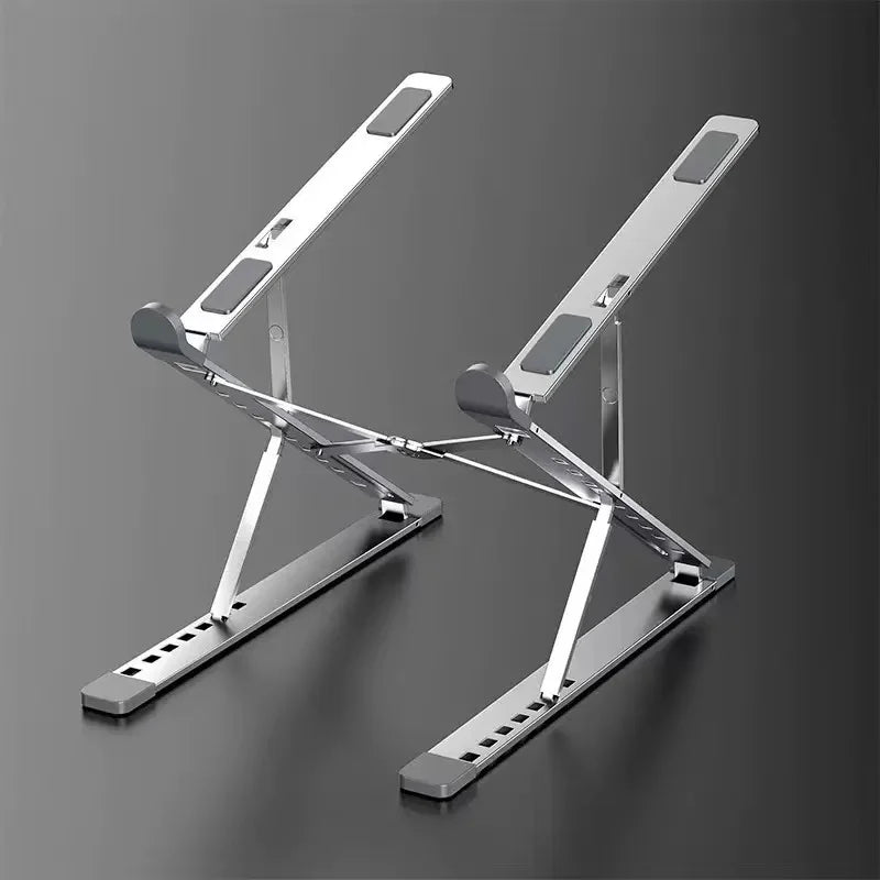 Macbook Laptop Stand Folding Adjustable Aluminum Computer Pc Tablet Stand Notebook Tablelaptop Holder Heat Dissipation
