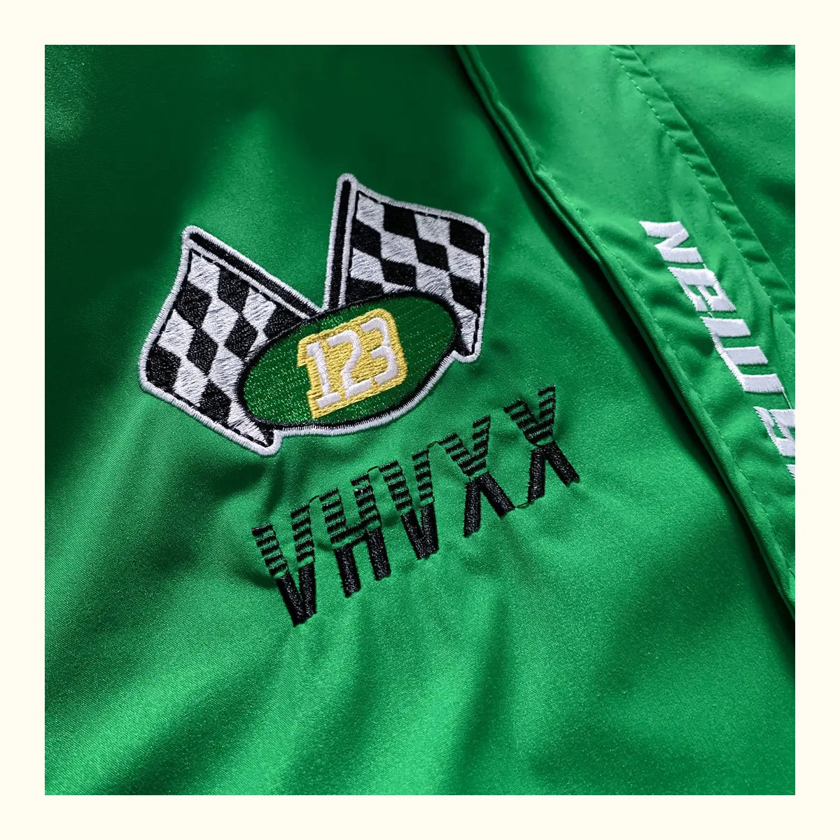 Motorcyclist Man Racer Baseball Uniform Racing Bike Embroidery Windbreaker Coat Spring Autumn Flight Stand-up Men Women  Jacket