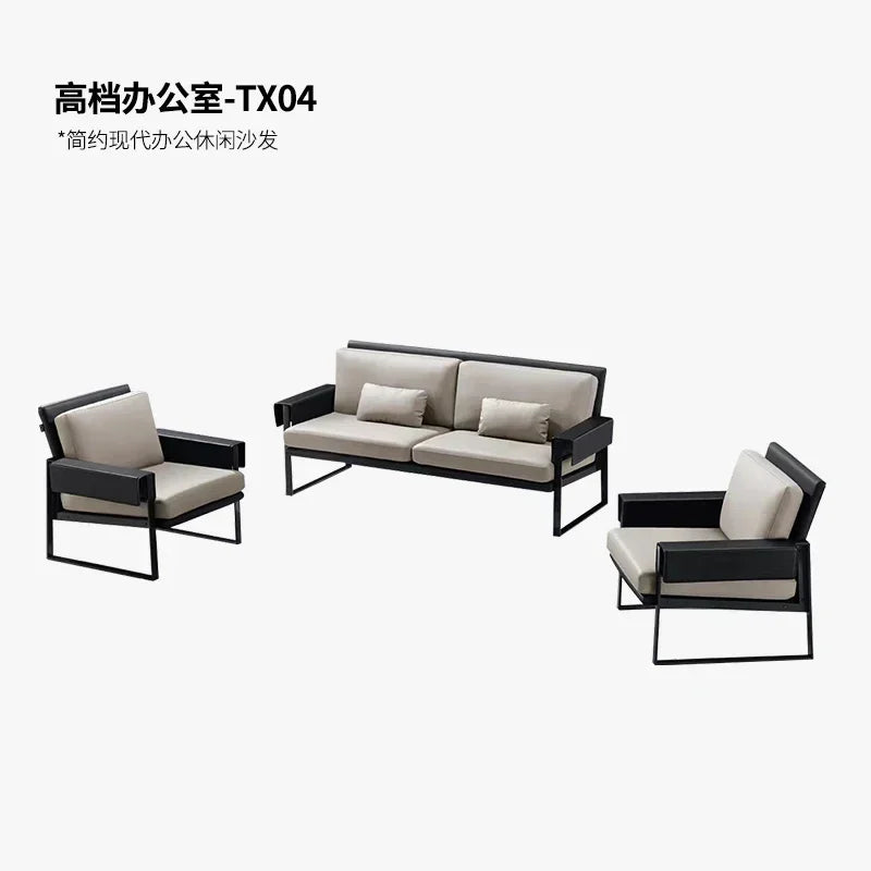 YFY  Simple Sofa Office Small Apartment Reception Room Leisure Sofa