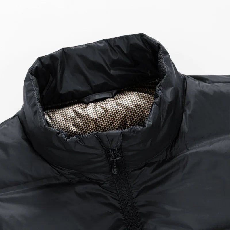Men Winter Stand Collar Down Jacket Warm Windproof Coat Men Casual Lightweight Puffer Jacket Waterproof High Quality jacket Male