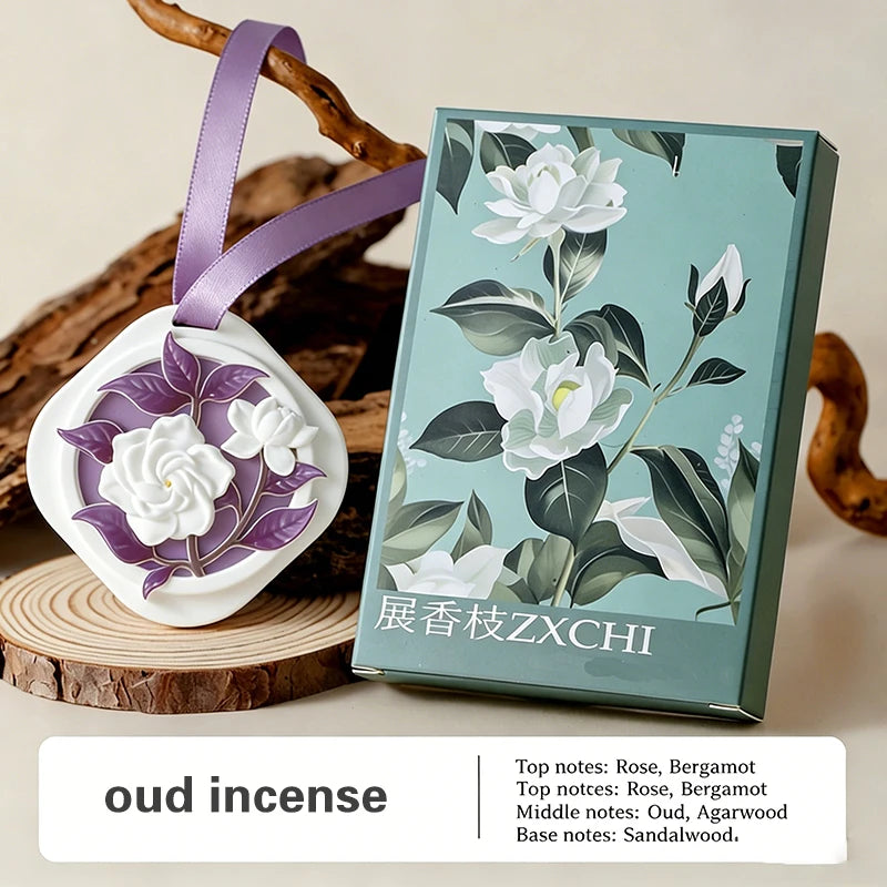 Plant Aroma, Aromatherapy Gypsum Sheet, Household Wardrobe Aroma Hanging Decoration, Car Solid Perfume Fragrance