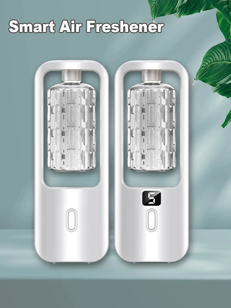 50ml Essential Oils Diffuser USB Multi-Mode LED Digital Display Home Wall Mounted Display Air Freshener Smart Room Fragrance