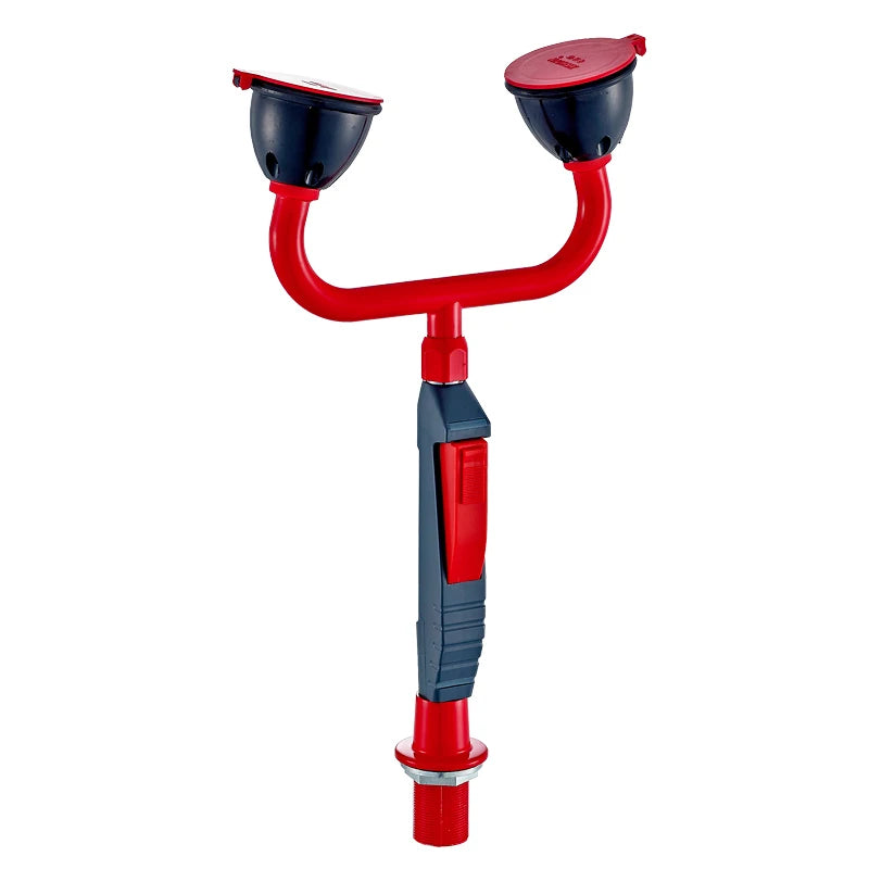 Handheld Eye Wash Machine Single And Double Port Stainless Steel Laboratory Industrial Emergency Eye Wash For Sclool and LAB