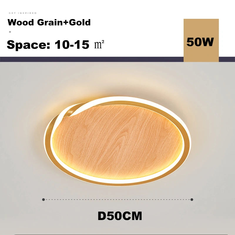 Modern LED Room Decoration Ring Ceiling Light Living Room Bedroom Dining Room Ceiling Lamp Indoor Lighting Decorative Lamps