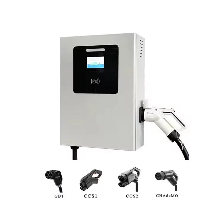 Fast Ev Charging Station CCS1 CCS2 CHAdeMO GBT 20KW 30KW 40KW Level 3 DC Electric Car Charger for Home Garage Use