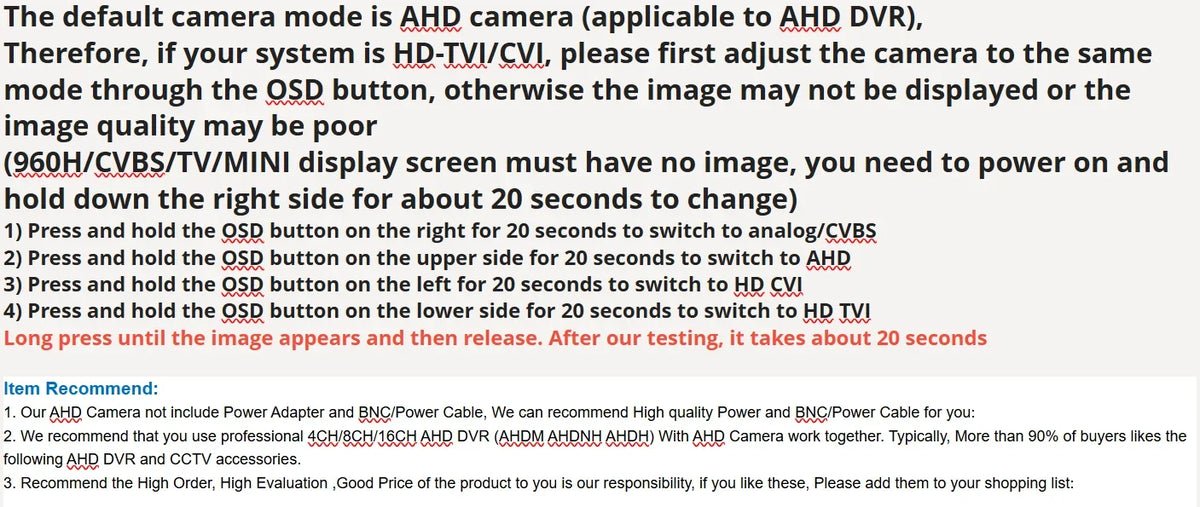 CVBS/TVI/CVI AHD 4in1 Fisheye Camera 8MP 5MP 4K 4MP 1080P 170 Degrees Panoramic Outdoor Waterproof HD Plug And Play Full Color