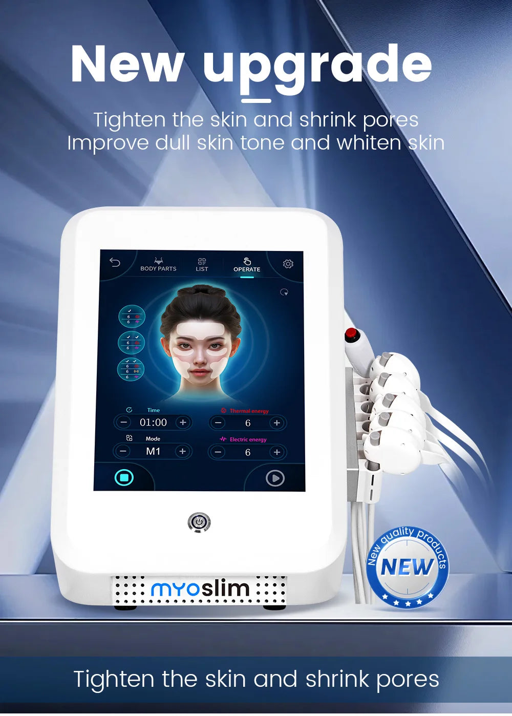 Professional  Face Lifting Machine  Face Sculpting ems Wrinkle Removal rf Skin Tightening  Stimulator