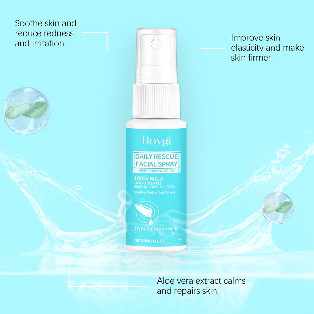 HOYGI Face Soothing Spray Hyaluronic Acid Toner Skin Care Deep Hydration Moisturizing Facial Mist Nourishing Relieve Redness