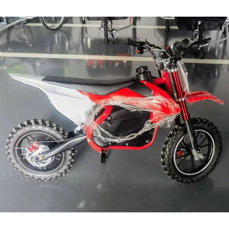 500W Dirtbike Children's Sports Mountain Racing Light and Small Children 36V Mini Electric Motocross Bike