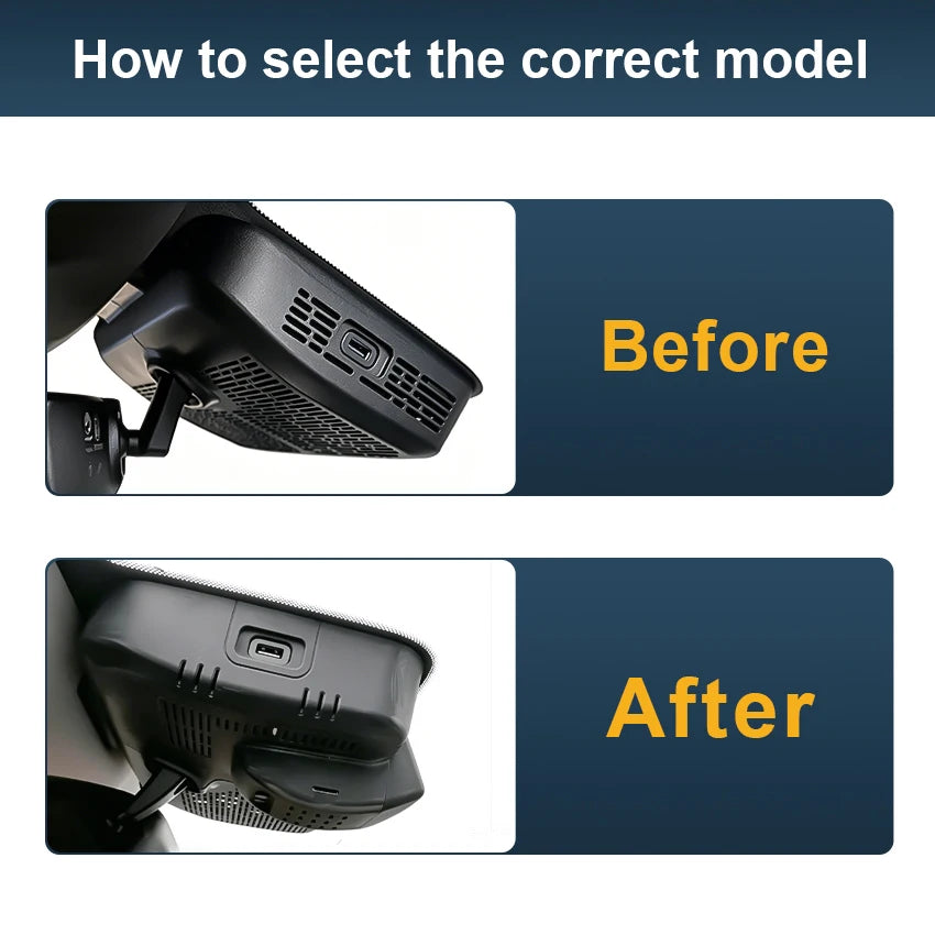 New! 4K UHD Plug and Play Car DVR Dash Cam Camera For Omoda 7 Omoda7 2025 2026 2027 Wifi Dashcam Customized Video Recorder