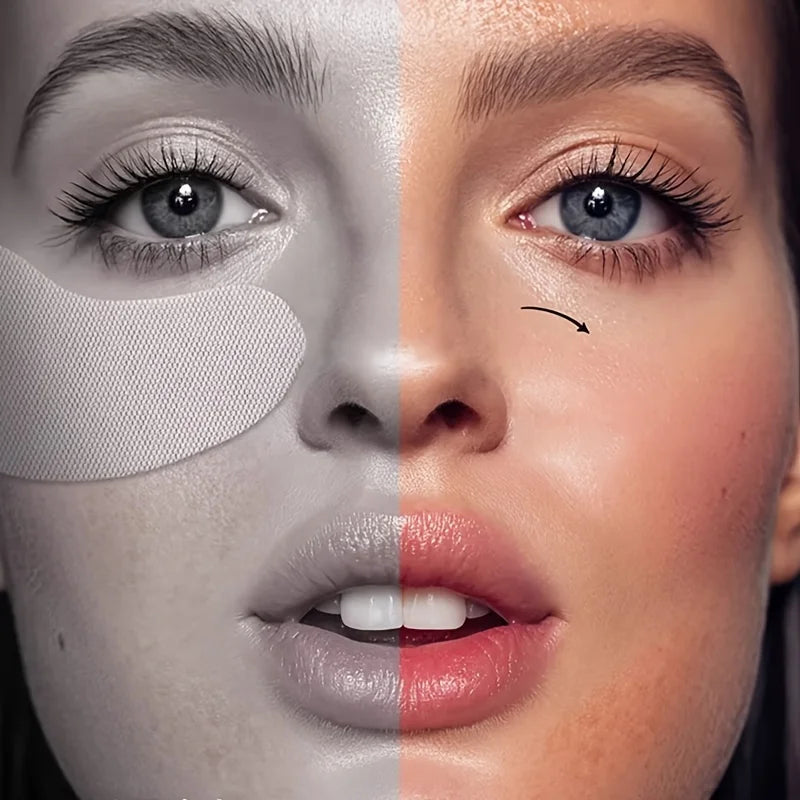 30pcs Outdoor Invisible Makeup Patches Ultra thin Invisible Facial Training Patches Cuttable Full Face Makeup Application