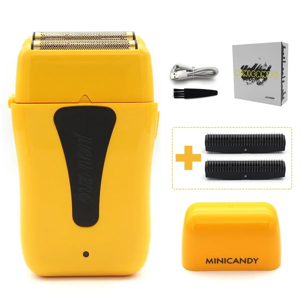 JUCAI PRO 10000RPM Professional Barber Electric Shaver 2000mAh Head Whitening Oil Head Hair Clipper Man Hair Trimmer JC10000 - Beauty