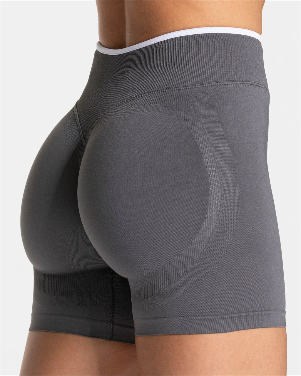 Women White Waist Tight Summer Seamless Sports Shorts High Waist Hip Lifting Yoga Pants Running High Elastic Sport Shorts Female