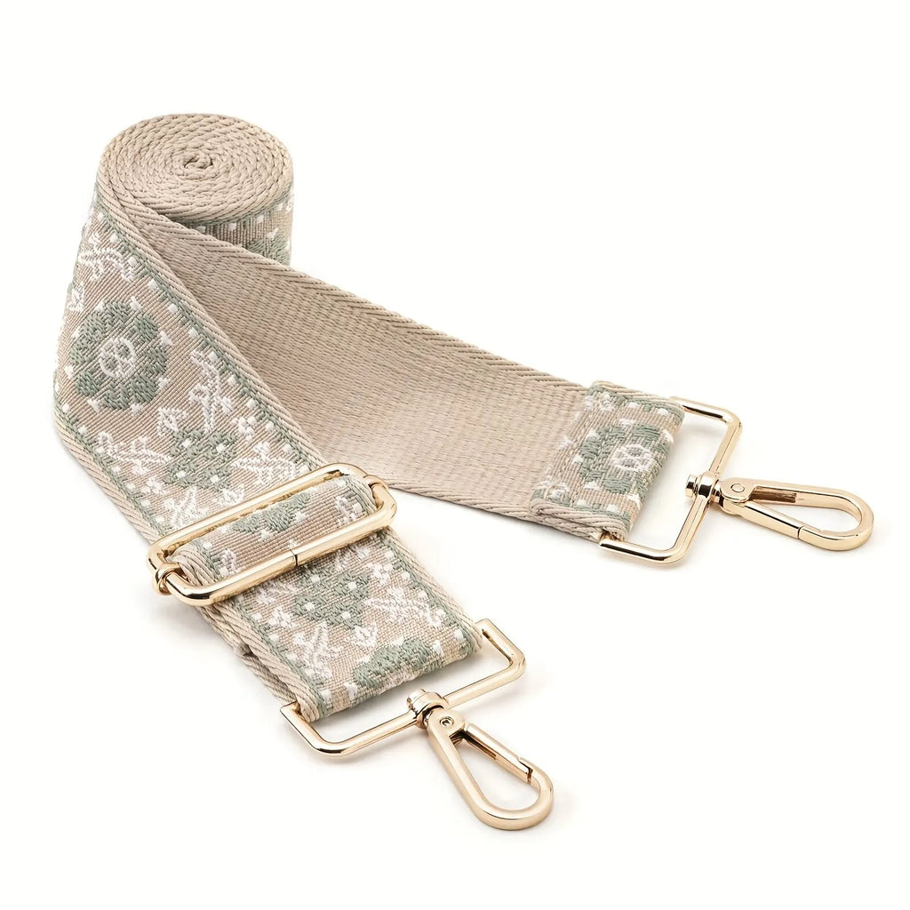 1pc Ethnic Style Purse Strap Replaceable Handbag Fanny Bag Crossbody Bag Strap Simple Adjustable Wide Strap Portable Strap