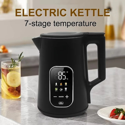 1.7L Stainless Steel Smart Electric Kettle WiFi App Control
