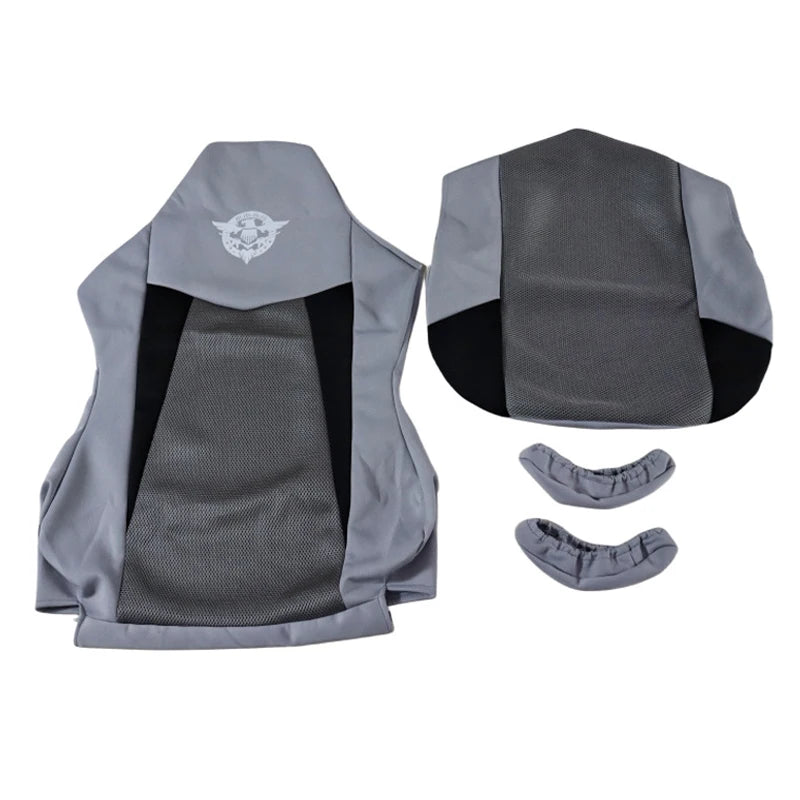 Gaming Chair Cover Sandwich Breathable Computer Chair Protector Dustproof Elastic OfficeChair Cover with Armrest Cover(NO Chair)