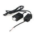 Dual Color LED Grille Light Car Motorcycle Waterproof Modified Auxiliary Spotlight Headlight