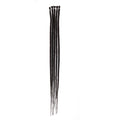 Synthetic Dreadlock Extensions Crochet Dreads 5 Strands 24 Inch Ombre blonde Dreads extensions  Human-Like Hair Loc Extensions
