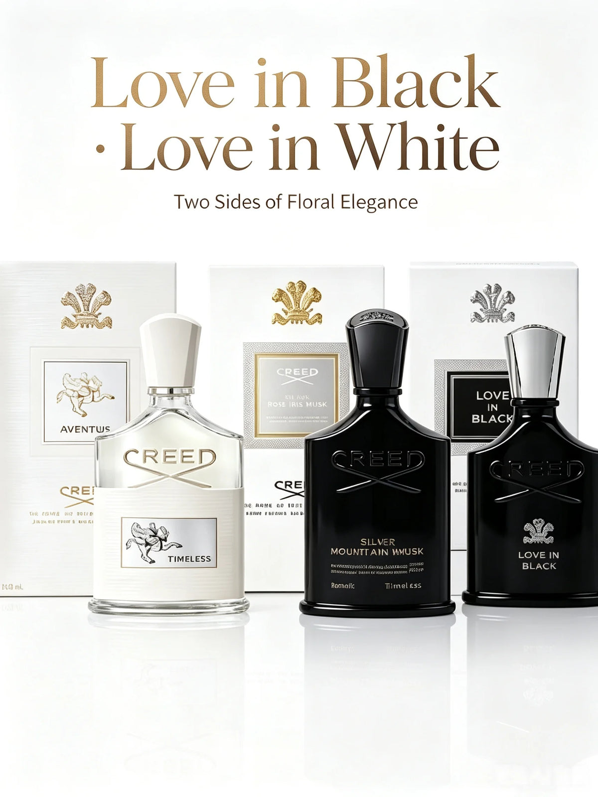 Creed Aventus Eau De Parfum Spray 100ml / 3.3oz Tester Luxury Fragrance for Daily Wear without Cap