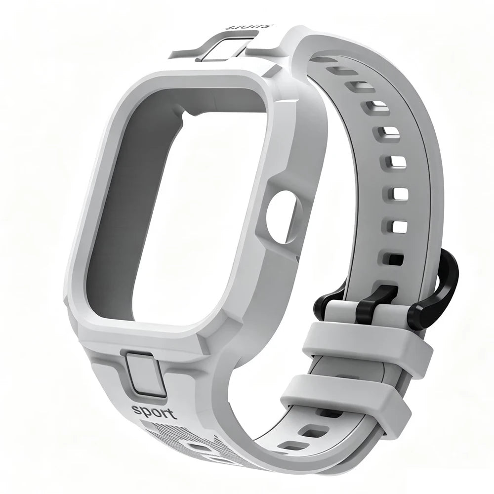 Silicone Case+Strap for Redmi Watch 4 5 6 Band Accessories Sports Integrated Bracelet Correa+Cover for Redmi Watch 6/5/4