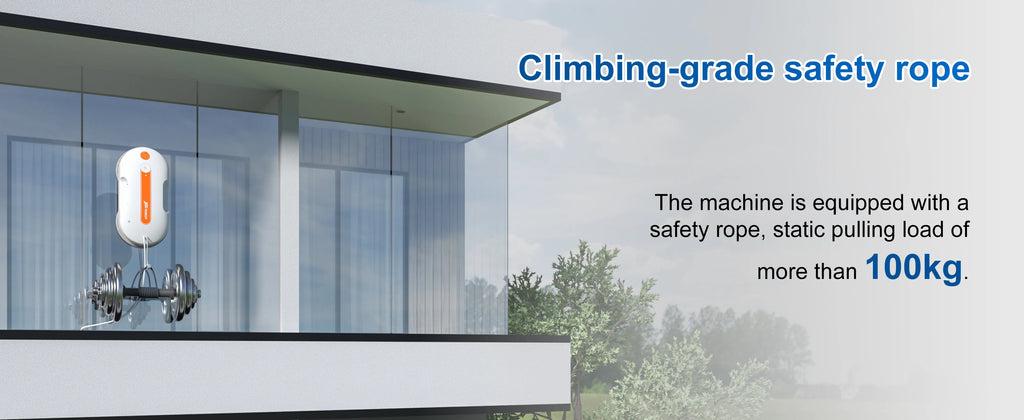 Ultra Low Noise Multifunctional Smart Window Cleaning Robot Household Villa Automatic Glass Cleaning Equipment