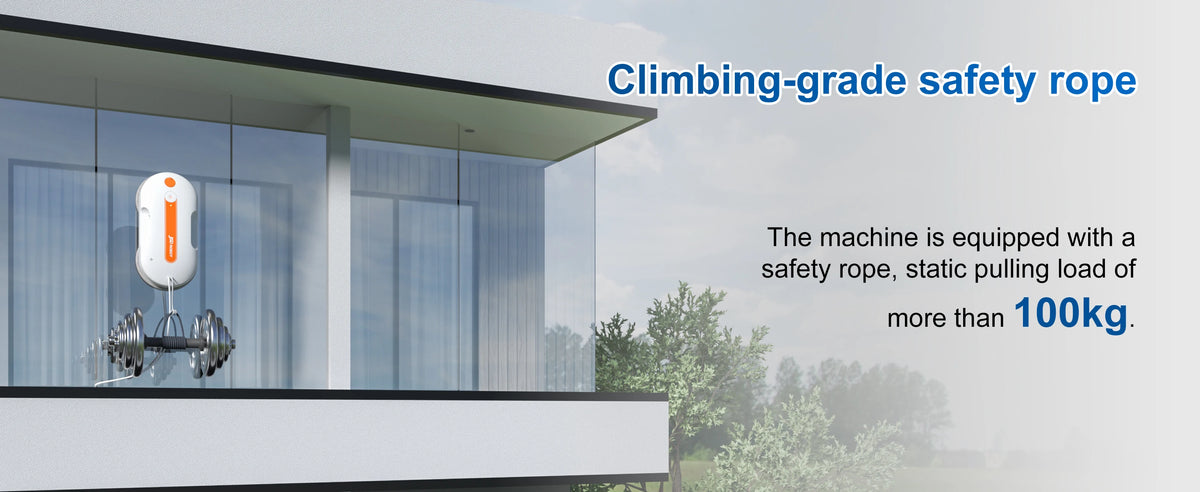 Ultra Low Noise Multifunctional Smart Window Cleaning Robot Household Villa Automatic Glass Cleaning Equipment