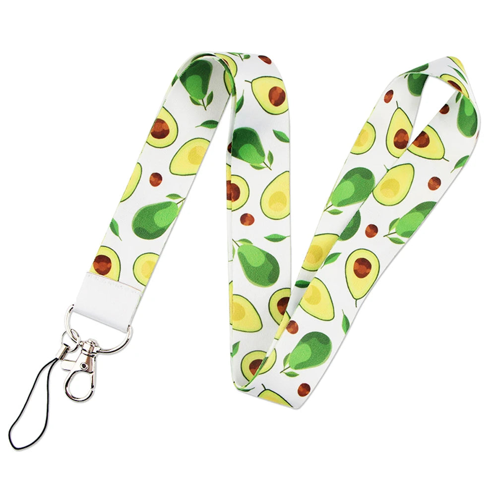 100 Designs Cute Art Lanyard for Keys Chain Badge Holder ID Credit Card Pass Hang Rope Lariat Mobile Phone Charm Accessories
