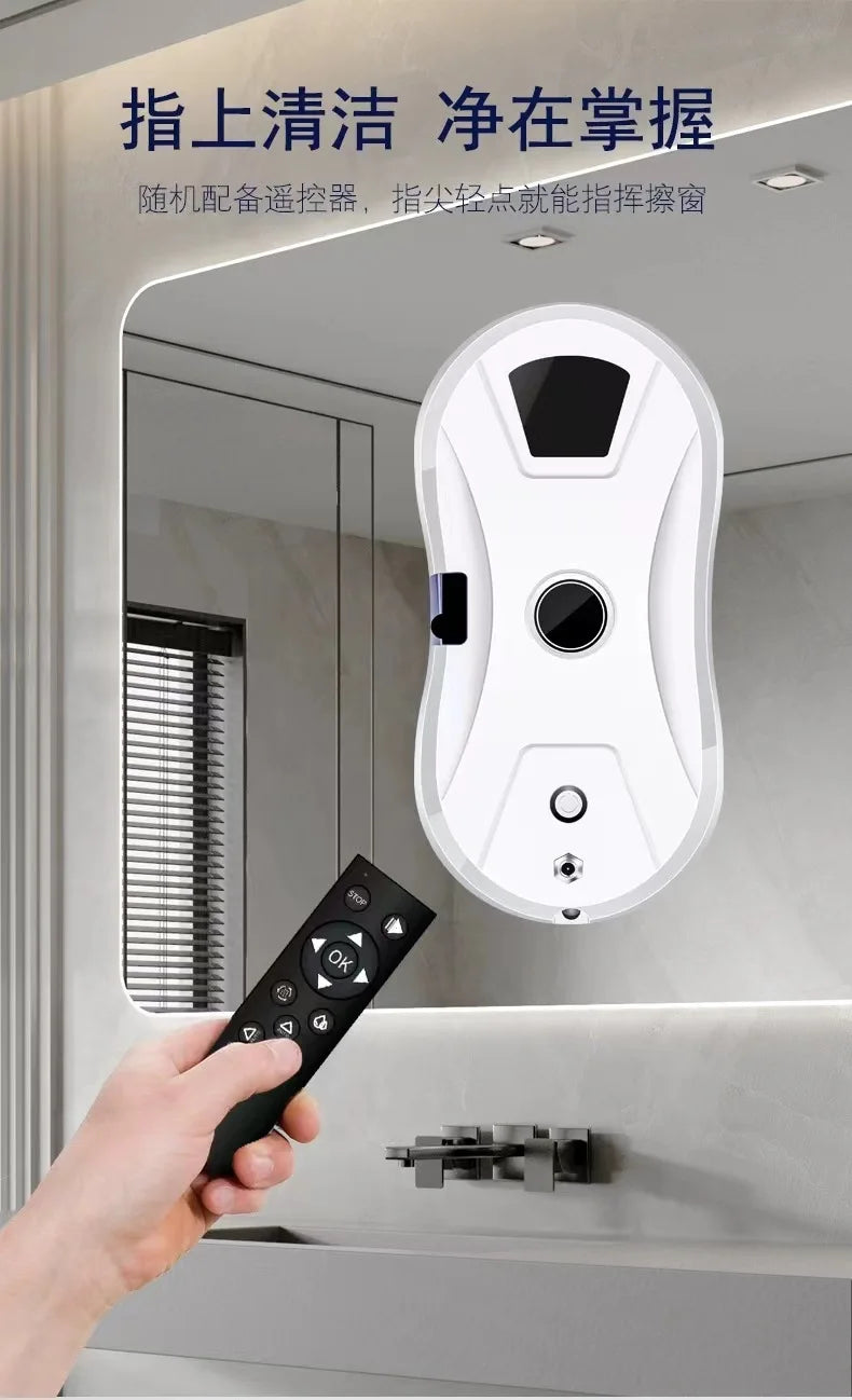 Fully Automatic High-altitude Cleaning Machine Long-lasting Battery Life Strong Suction Anti-drop Window Cleaning Robot 로봇 창문닦이