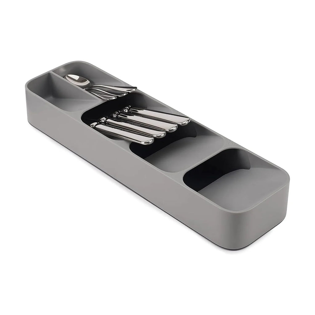 Cutlery Organizer Knife Storage Tray Spoon Organizer Space Saving Cutlery Rack Compartment Organizer Kitchen Drawer Organizers
