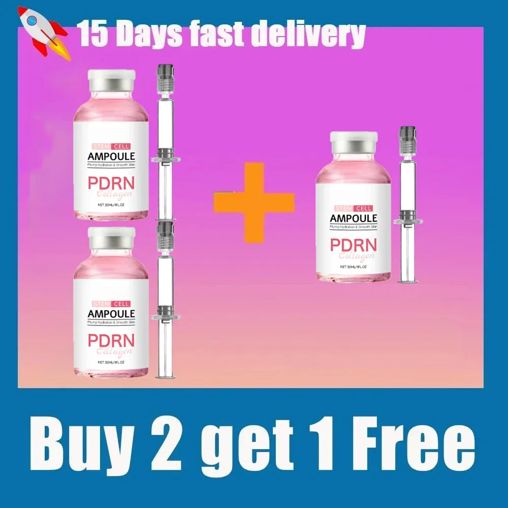 PDRN Stem Cell Ampoule Serum Collagen Anti-Aging Moisturizing Firming Brightening Reduce Fine Lines Facial Skin Care