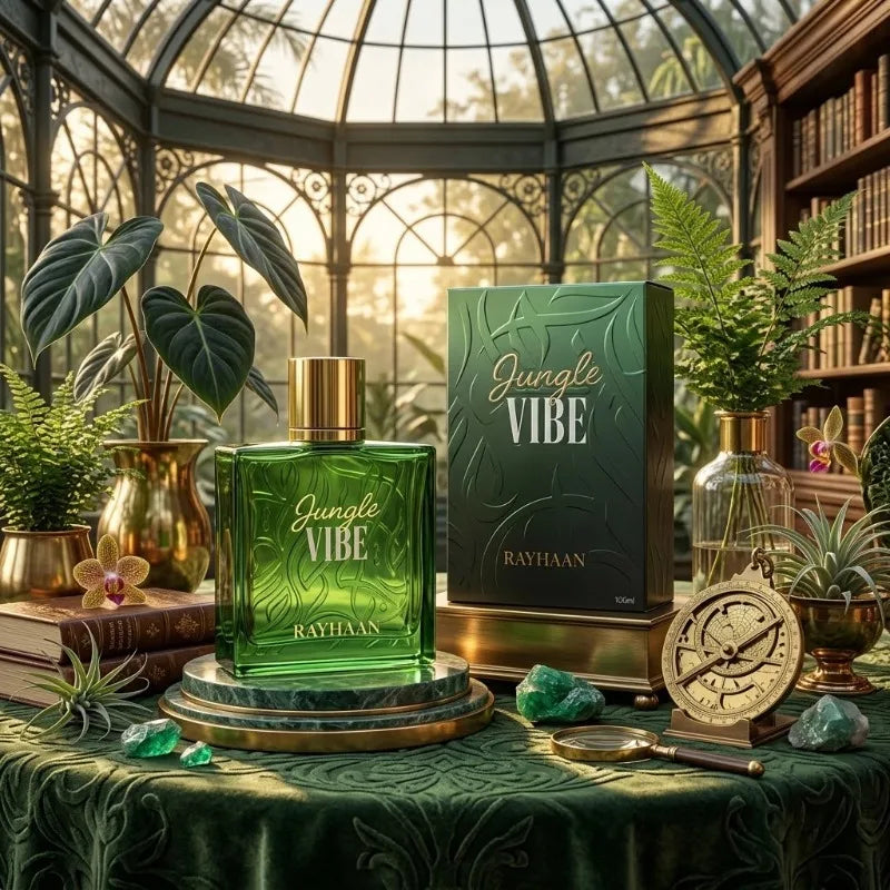 RAYHAAN 100ML Unisex Perfume Eau De Parfum Long Lasting Fresh Green Woody Aquatic Elegant Smooth Luxury Premium Fragrance Mist