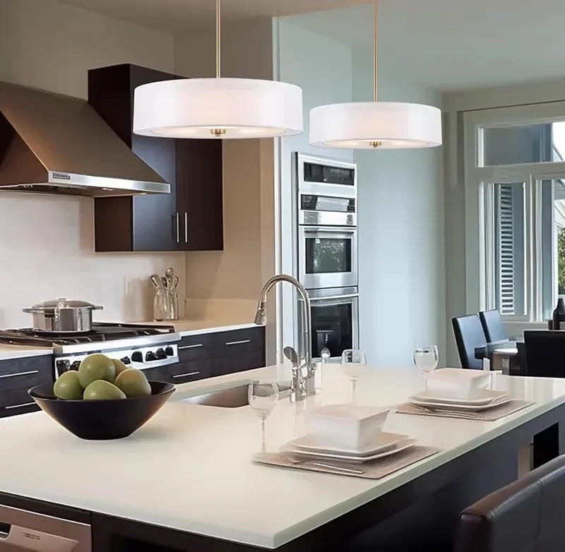Modern Chandelier Living Room Dining Room Bronze Kitchen Table Entrance Bar Light Simple And Modern