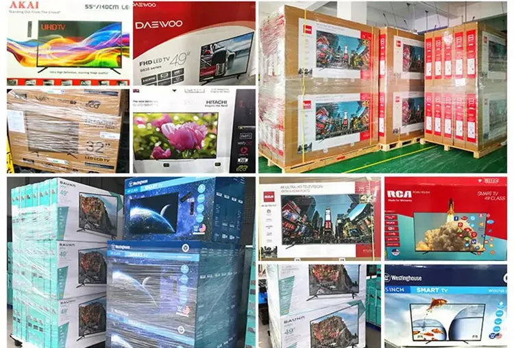 LED 85 Inch Big Size Frameless 4K Smart TV Multi-language Wifi Online Television for Home Office