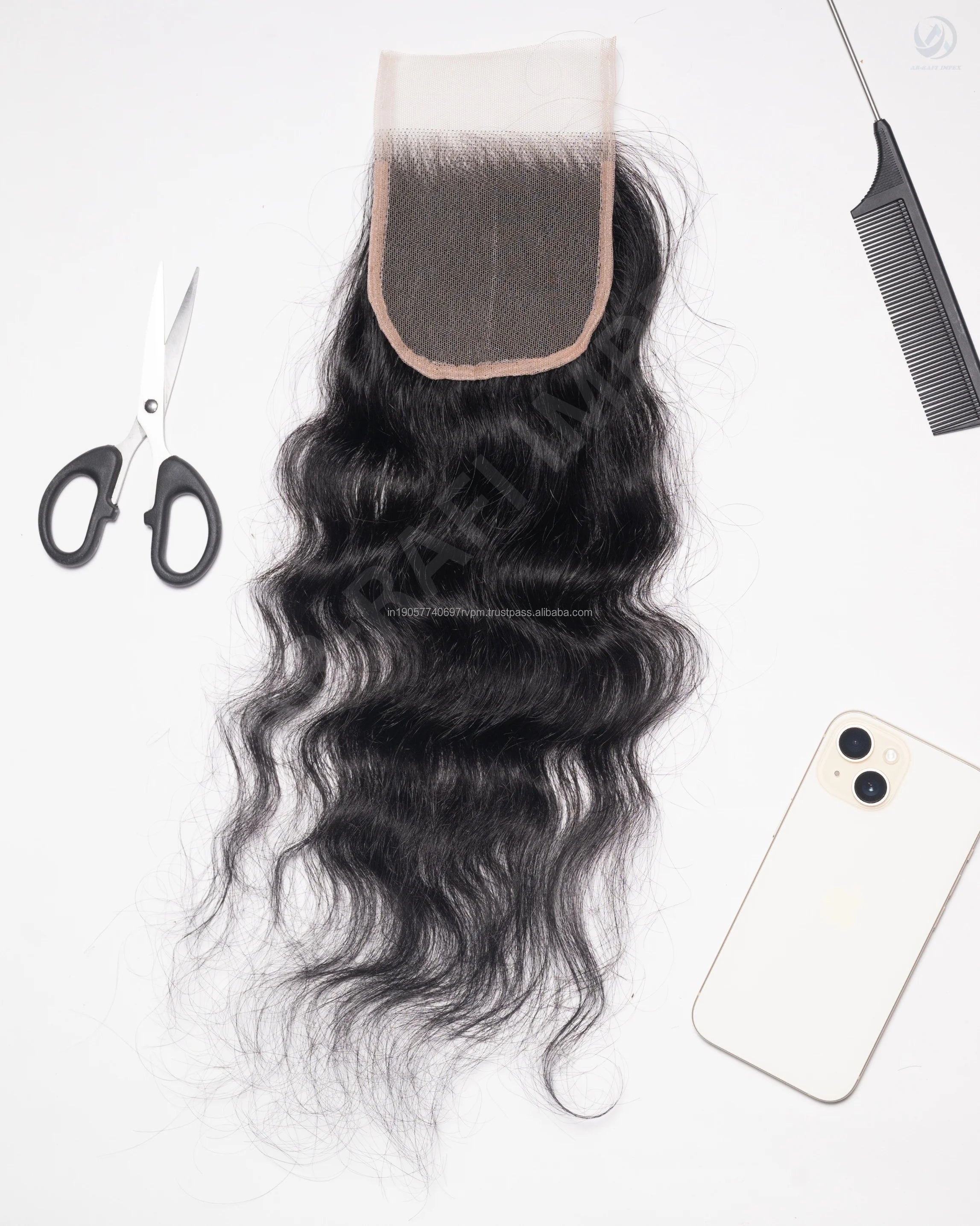 4x4 HD Lace Frontals 100% Virgin Remy Indian Hair Peruvian Human Hair in Natural Brown and Black 100 Gram Weight for Women