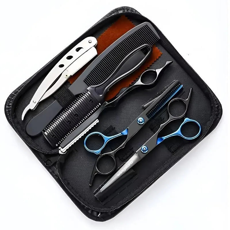Japanese Hair Scissors Set Hairdressing Scissors Kit Hairdresser Shaver Haircut Scissors