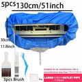 Suitable for 24000-36000 Btu Large Air Conditioning Water Cover Set Cleaner with Water Pipe Conditioner Waterproof Cleaning Kit