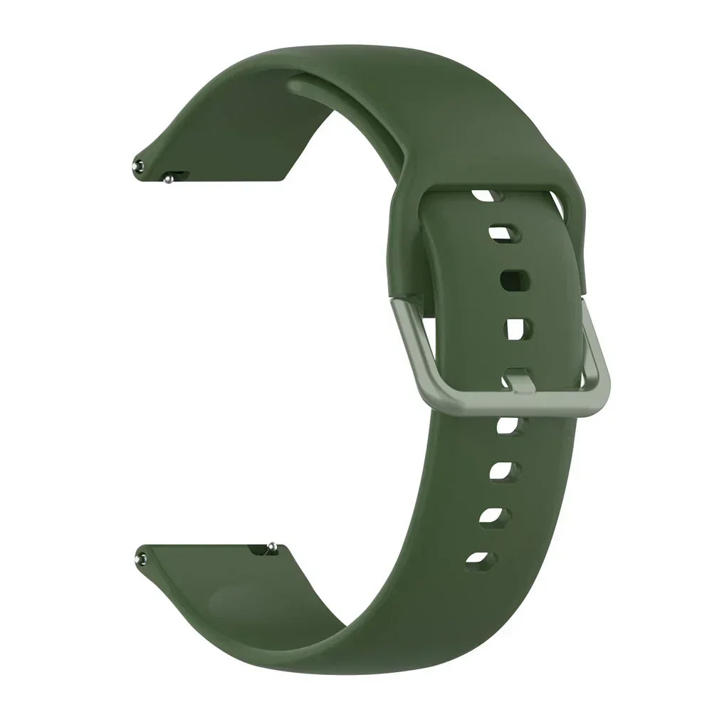 Strap For Amazfit GTS 2/4/3/GTS 2/4 Mini/GTR 4/2/2e 20mm/22mm Watch Silicone Sport Bracelet Amazfit bip 5 3/S/u pro Series band