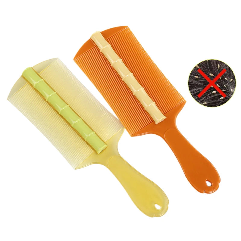 Double Sided Lice Comb Ultra-Dense Fine Tooth Scalp Massage Flea Removal Comb For Children Pet Grooming Tool