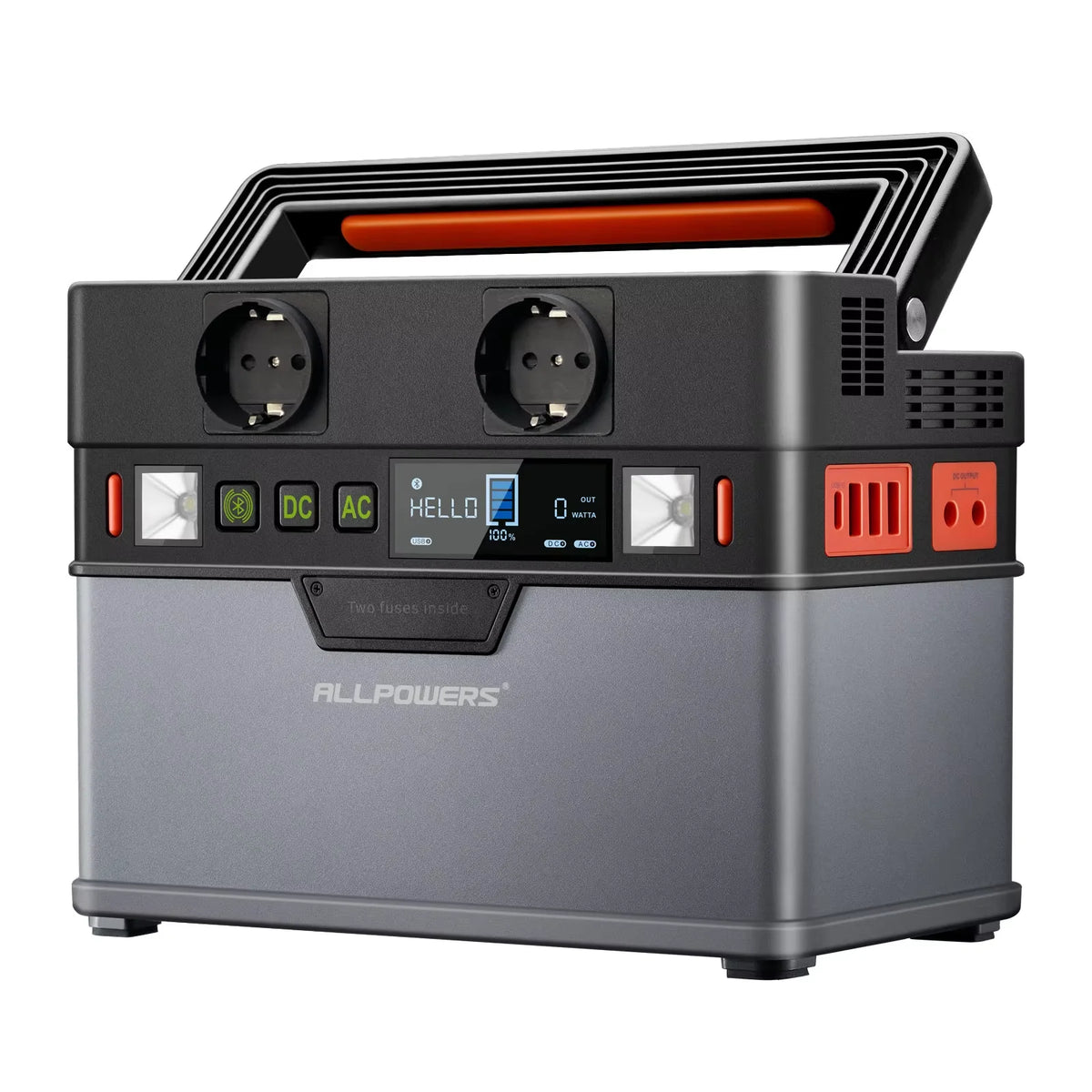 ALLPOWERS 2000W / 700W / 300W / 200W Portable Power Station Solar Generator Emergency Power Supply Fit for Iphone Camping Travel