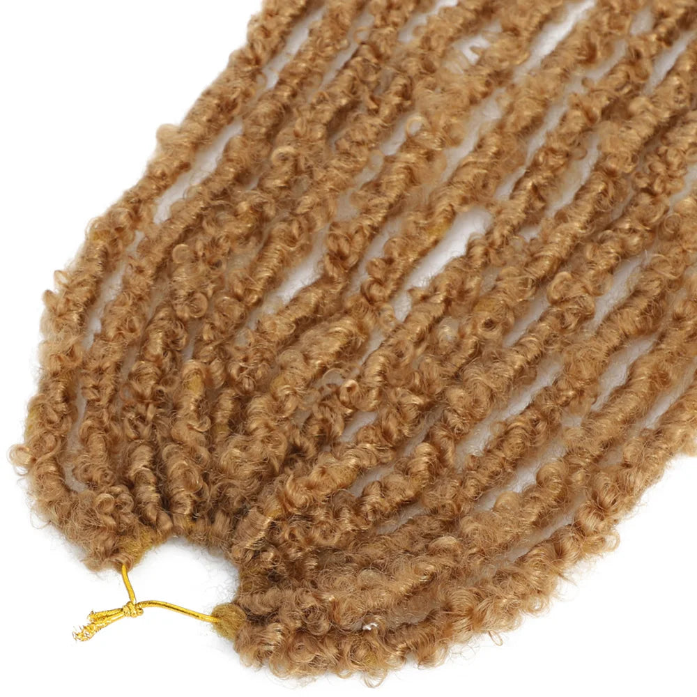 12 14 18 24 36 Inches Distressed Butterfly Locs Crochet Hair Faux Locs Crochet Braids Messy Soft Locs Braiding Hair Extensions