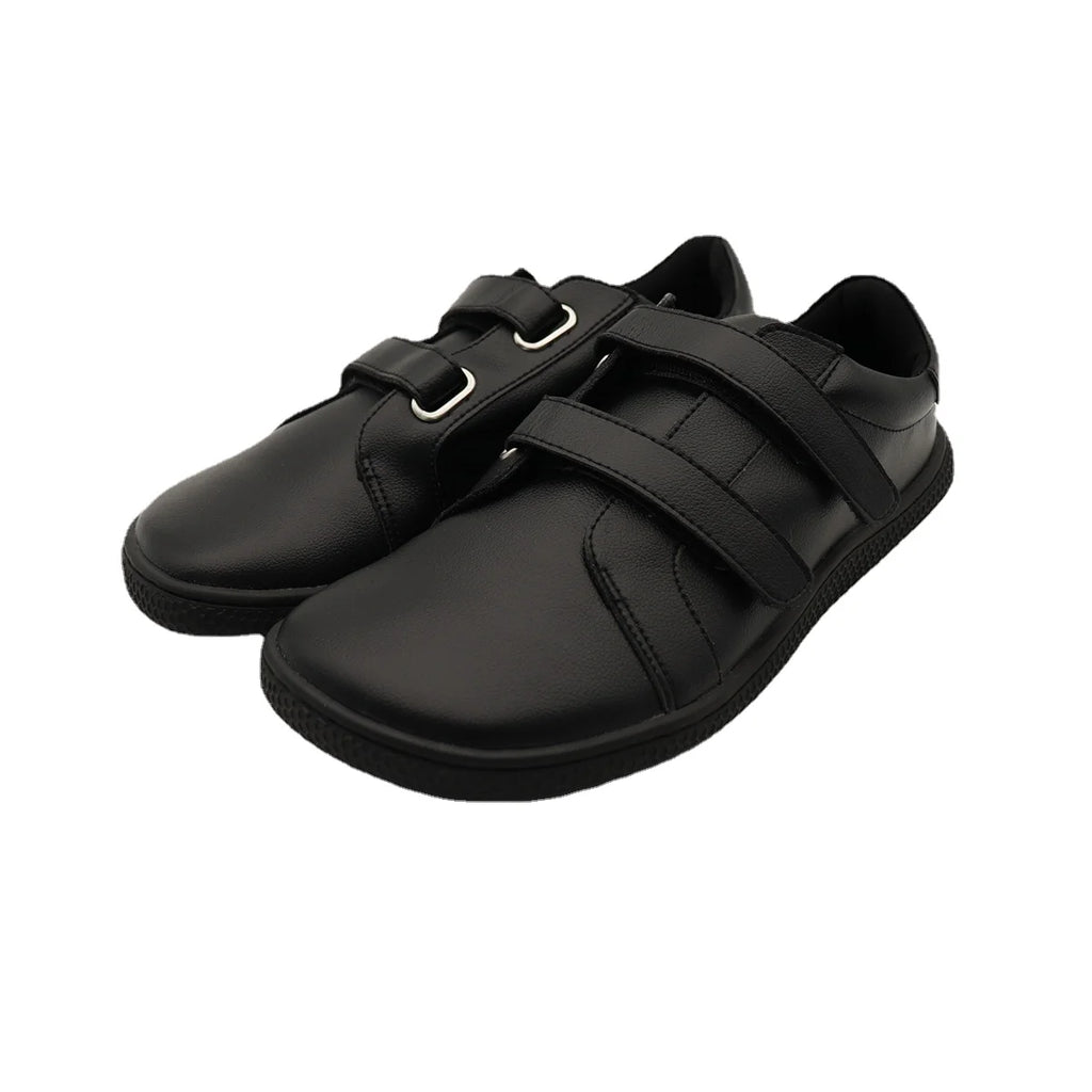 Tipsietoes2025 Autumn Barefoot Leather Sneaker For Women And Man With New Flat Soft Sole