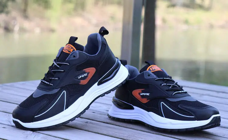 Men's Mesh Breathable Sports Shoes Comfortable Running Outdoor Casual New Shoes
