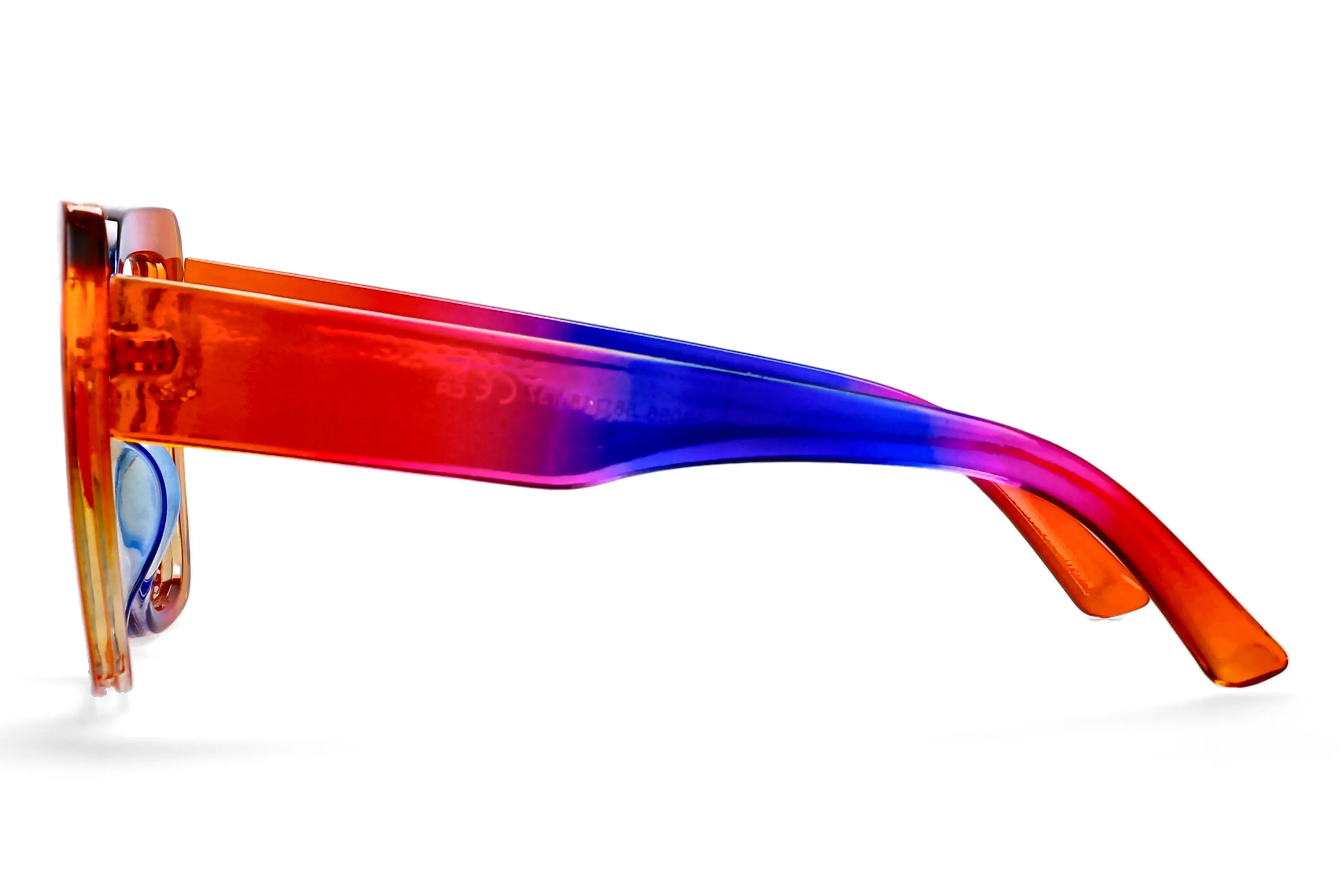 R56982 Colorful Large Size Reading Glasses Lady Trend Splicing Color Presbyopic Eyeglass Universal Prescription Spectacles Frame