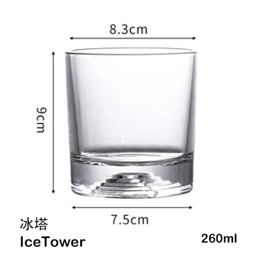 Whiskey Glasses, Scotch Whisky, Bourbon, Cocktails, RUM, Durable Whiskey Glasses