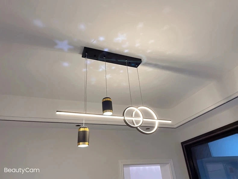 Modern Restaurant Pendant Lights LED Dining Tables Kitchens Ceiling Lights Modern Minimalist Hotels Bars Cafes Home Decor