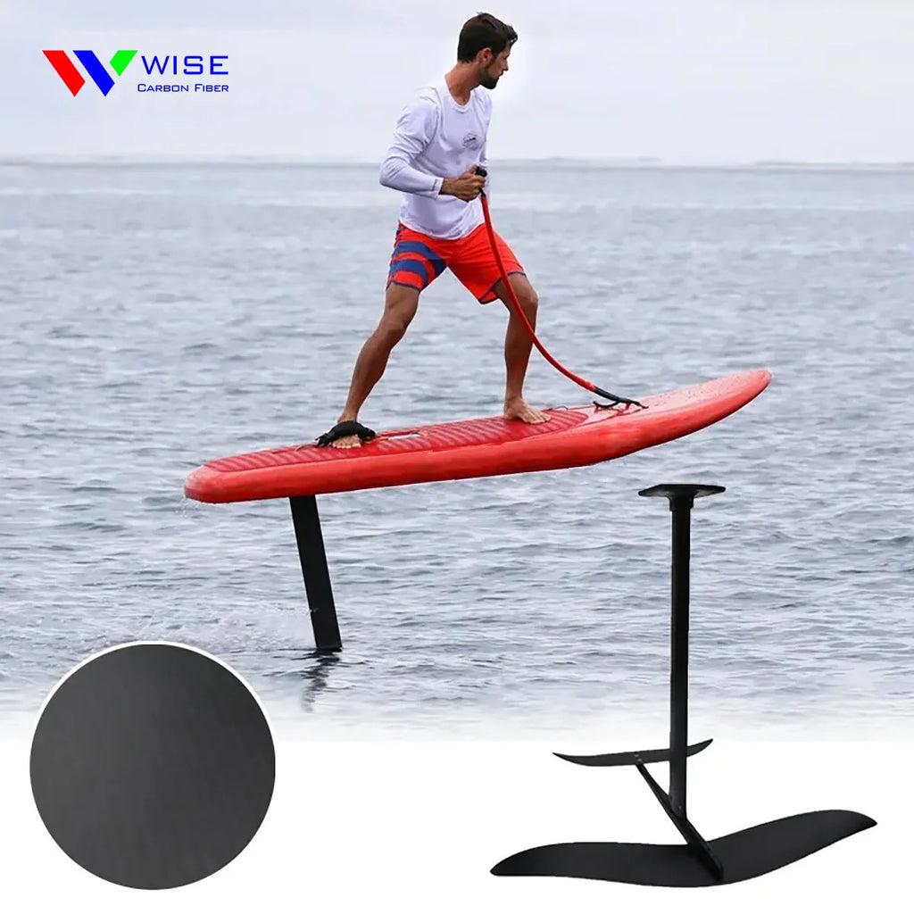 Popular Carbon Fiber Hydrofoil Surfboard For Ocean Waters - Kid Friendly With Bag