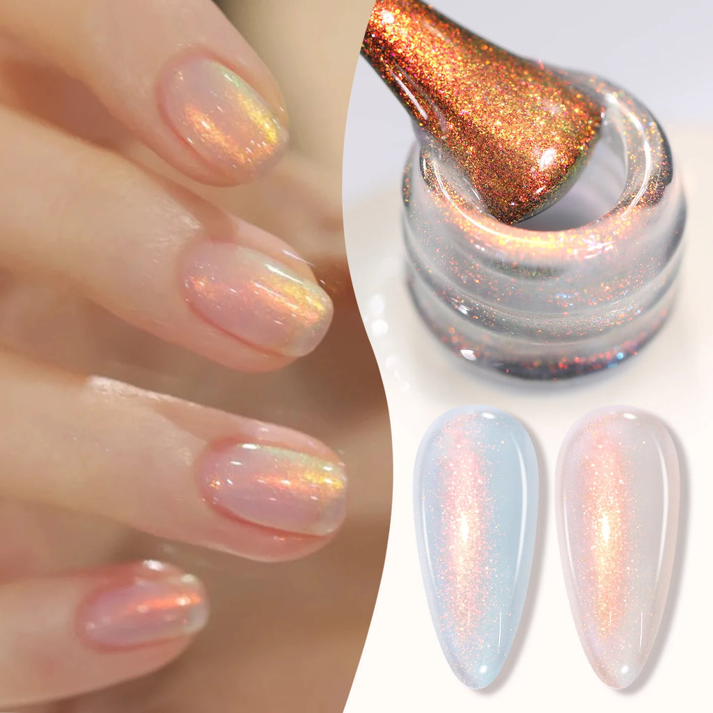 BORN PRETTY 15ml Autumn Nail Blossoming Gel Spreading Effect Watercolor Flower Gel Easy to Apply for Nail Art Manicure Pedicure