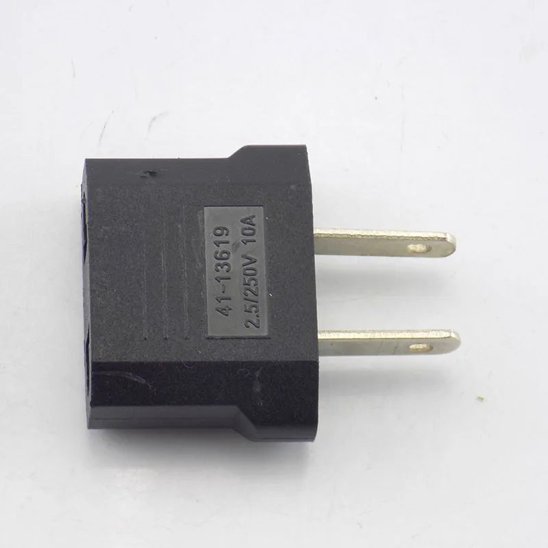 2PCS European US AU EU Plug Converter Power Socket Adapter American Japan US To EU Euro Travel Adapter Outlet connector C1