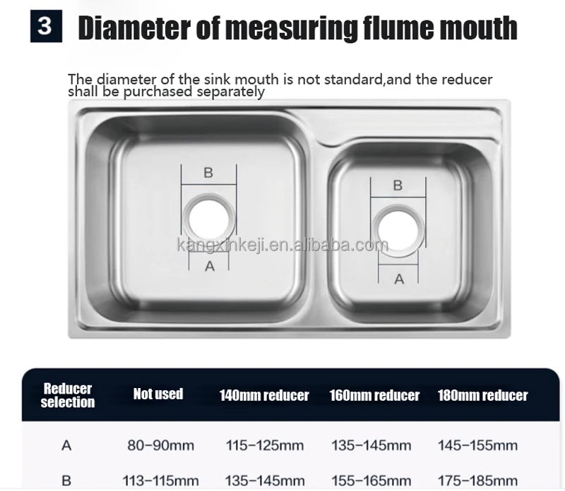 Airo Hot Sale Kitchen Food Waste Disposer Garbage Processor with Motor Sink Waste Crusher